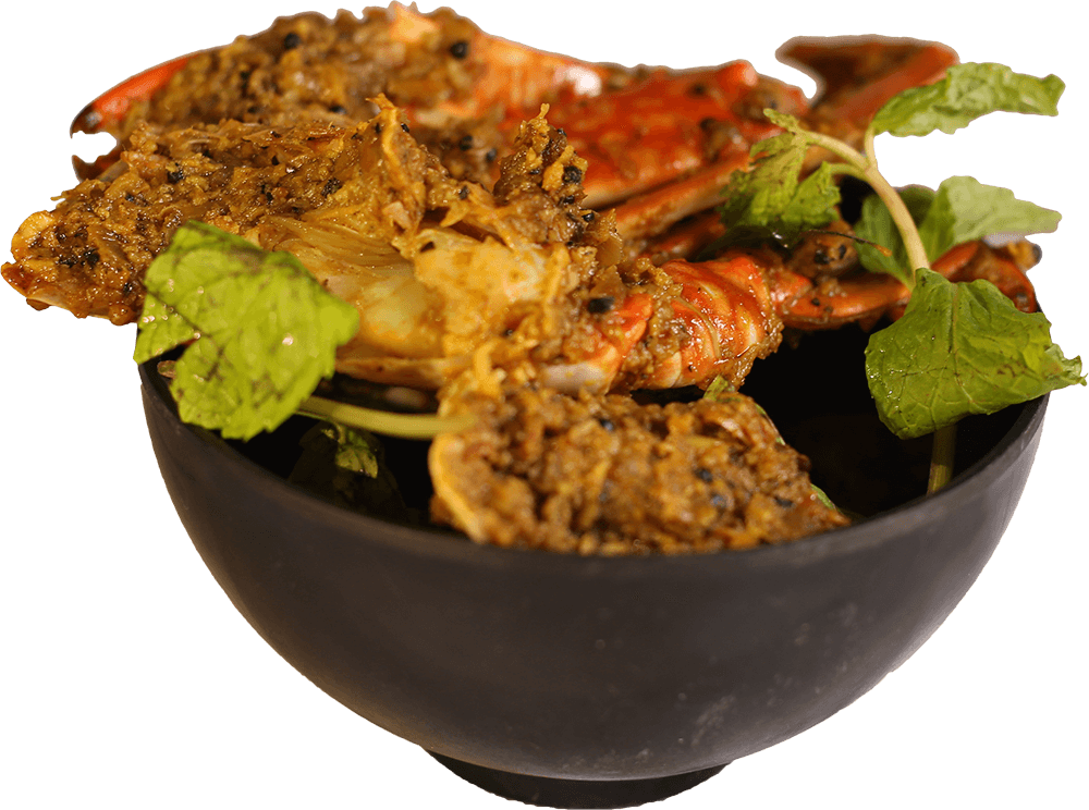 Crab Fry: Indrani Mess - SeaFood Restaurant, Karaikudi
